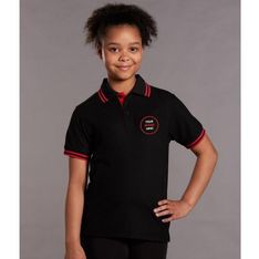 Kids TrueDry Contrast Trim Sports Polo Australia