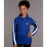 TrueDry Cotton Backed Kids Long Sleeve Sports Polo