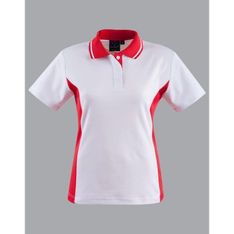Ladies Slimmer Fit TrueDry Mesh Contrast Polo