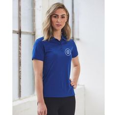 Ladies Textured Polyester CoolDry Performance Polo