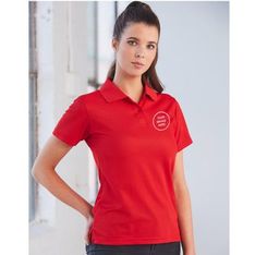 Ladies Slimmer Fit CoolDry Polyester Workwear Shirts