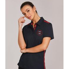 Ladies Slimmer Fit Rapid Cool Polyester Polo Shirts