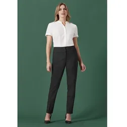 Renew Mid Waist Recycled Polyester Stretch Trousers