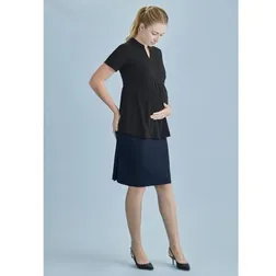 Cool Stretch Bamboo Charcoal Maternity Skirt
