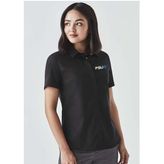 Charlie Ladies Short Sleeve Mechanical Stretch Dress Shirt
