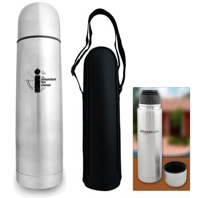 S-185 Bullet 500ml Branded Thermos With Push Button Opening