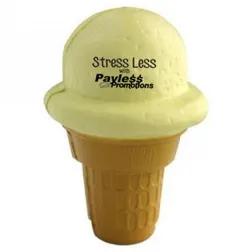 S108 Ice Cream Personalised Food Stress Shapes