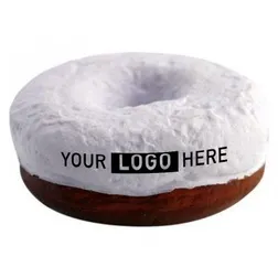 S147 Donut Brown Personalised Food Stress Shapes