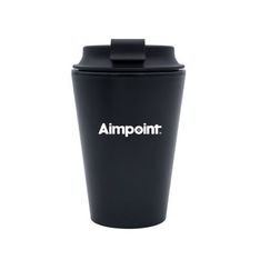 350ml Double Wall Flip Lid Coffee Mug