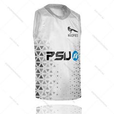 160gsm CoolDry Polyester Muscle Cut Athletic Wear