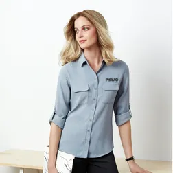 Polyester Mechanical Stretch Office Shirts