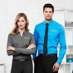 Mens Stretch Cotton Rich Business Shirts
