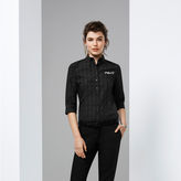 Ladies Harper Yarn Dyed Three Quarter Sleeve Business Shirt