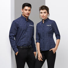 Harper Yarn Dyed Polyester Cotton Corporate Shirt