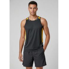 Mens Slimmer Fit CoolDry Microfiber Athletic Singlet