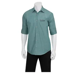 SLMCH005 Chambray Button-Up Shirts