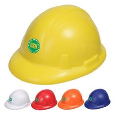 Polyurethane Hard Hat Shaped Stress Reliever
