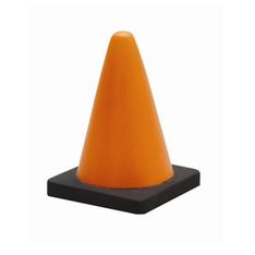 Traffic Cone Stress Reliever Polyurethane Squeeze Toy