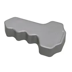 Silver Security Key Polyurethane Stress Relief Toy