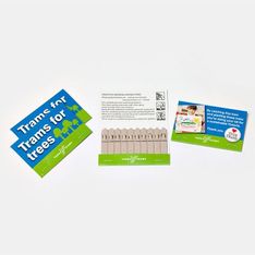 Recycled Board Wildflower Seed Packet with Full Colour Print