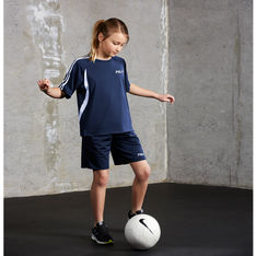 Kids Breathable Polyester Mesh Knit Sports Shorts