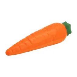 Carrot Shaped Polyurethane Foam Stress Reliever