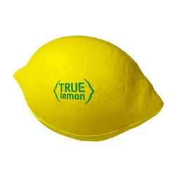 Lemon Shaped Polyurethane Stress Reliever