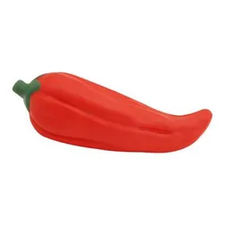 Chili Red Polyurethane Stress Reliever Toy
