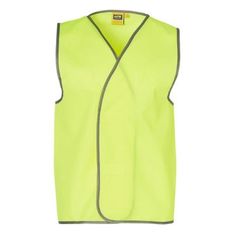 Velcro Closure Warp Knitted Polyester Safety Vests