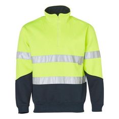 Half Zip 3M Reflective Fleece Day Night Compliance