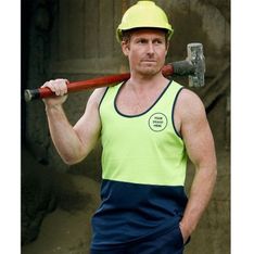 TrueDry Cotton Back Micromesh Hi Vis Safety Wear