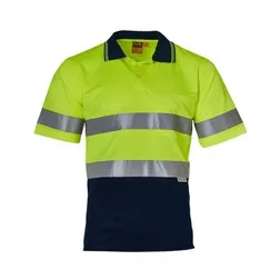 Day Night Certified CoolDry Mesh Hi Vis Polos With 3M Tape