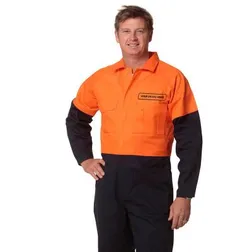 SW205 Coverall Branded Workwear Overalls - Stout