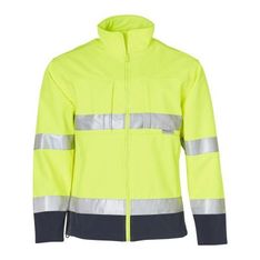 High Visibility Softshell With 3M Reflective Tape