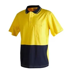 200gsm Cotton Jersey High Vis Polo