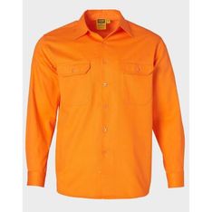 190gsm Cotton Drill High Visibility Workwear Shirts
