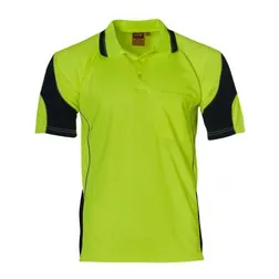 CoolDry Polyester Short Sleeve Hi-Vis Safety Shirts