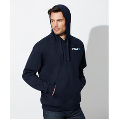 Mens Zip Fleece Hoodie 320gsm Polyester Cotton