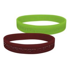 Debossed Silicone Awareness Bands Multiple Sizes