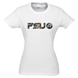 T10022W Ladies Ice (White) Team T Shirts