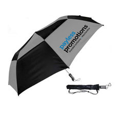 Wind Vented Steel Rib Folding Umbrella