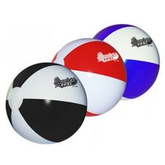 330mm Inflatable Plastic Beach Ball with Print Area