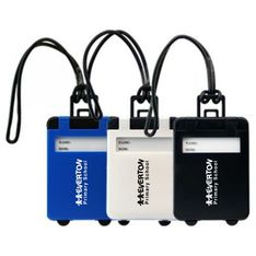 Suitcase Shaped Business Card Size Luggage Tags