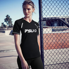 Renegade Ladies CoolDry Athletic Tee with Contrast Panels