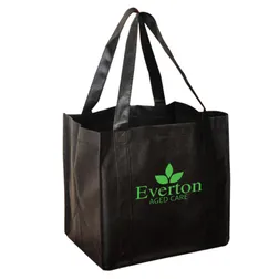 TB004 Supermarket Advertising Tote Bags With Baseboard - (32.2cm x 30cm x 22cm)