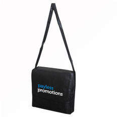Ohio Non Woven Polypropylene Satchel with Secure Flap Closure