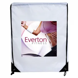TB007W Nylon Branded Drawstring Bags - Sublimation Print
