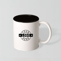 Two Tone Ceramic Coffee Mug 350ml