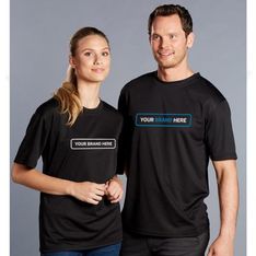 Unisex CoolDry Polyester Mesh Short Sleeve Tee