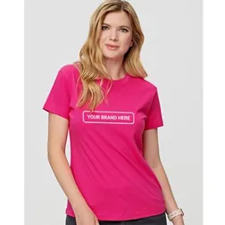 TS38 Ladies Savvy 100% Cotton Semi-Fitted Team T-Shirts